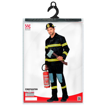 "FEUERWEHRMANN" (Oberteil, Hose, Helm)
