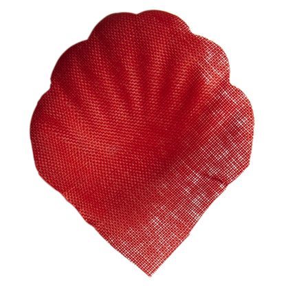 Widmann Box mit 150 roten Rosenblättern aus Polyester – Seitenansicht