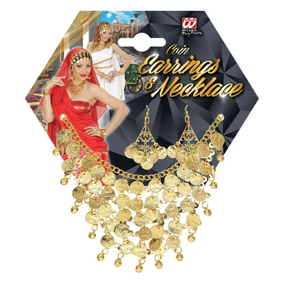 "OHRRINGE UND KETTEN IN GOLDMÜNZEN"