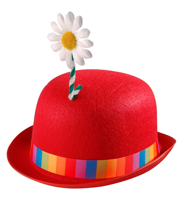 "ROTE MELONE MIT BLUME" aus Filz