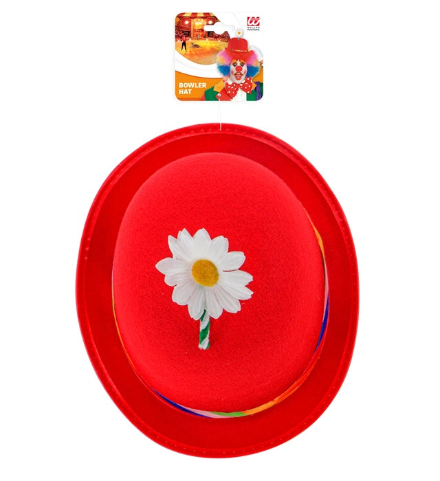 "ROTE MELONE MIT BLUME" aus Filz