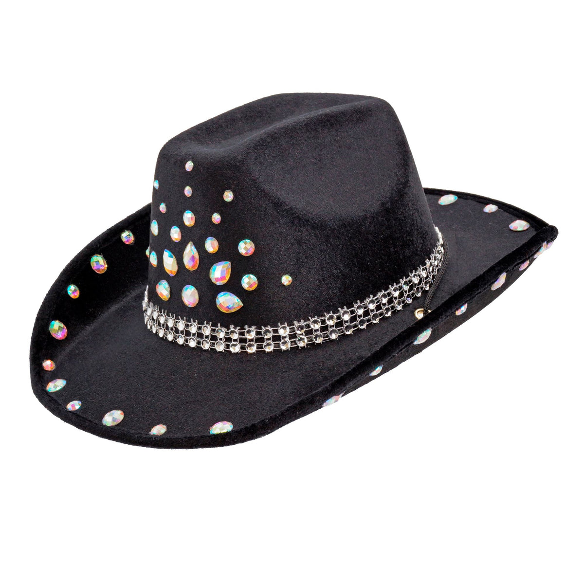 "SCHWARZER DIAMANTEN COWBOY HUT"