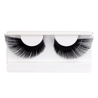 "SCHWARZE SUPERLANGE WIMPERN" mit Klebstofftube