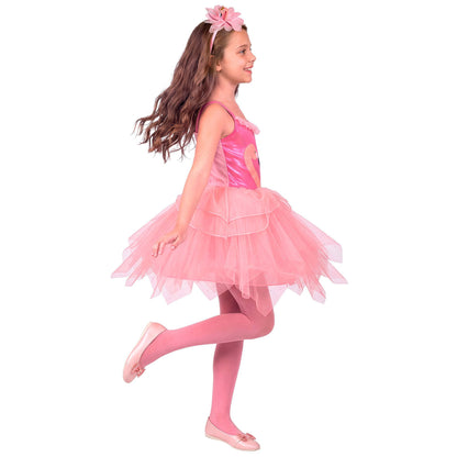 "FLAMINGO" (Kleid mit Tutu, Haarreif)
