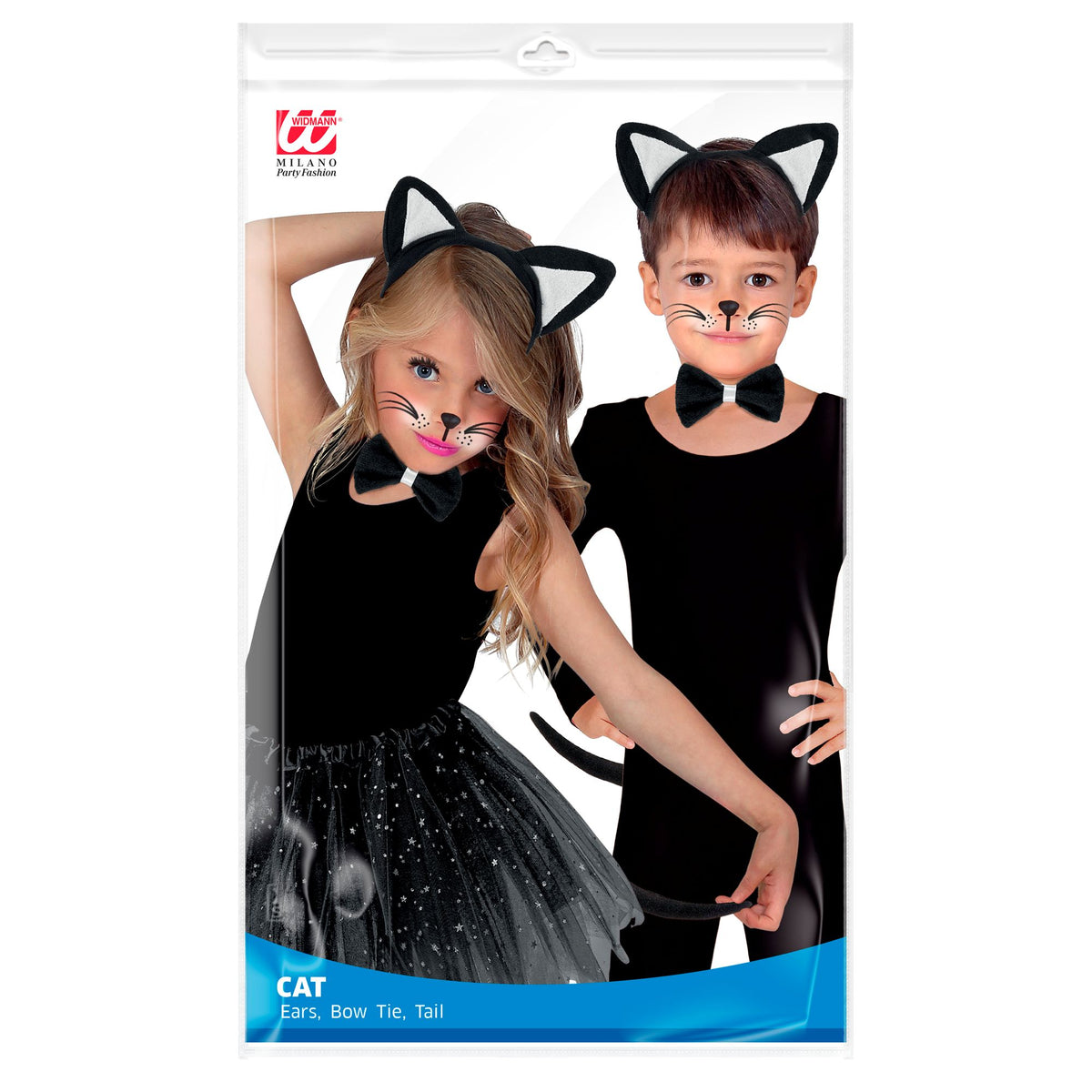 "KÄTZCHEN" Dress- Up- Set (Ohren, Fliege, Schwanz)