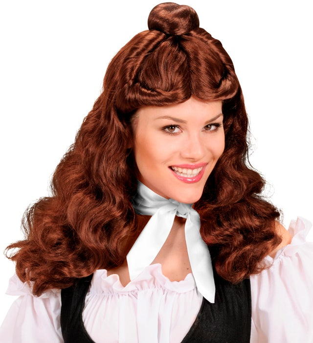 "WEIßES HALSTUCH" aus Satin