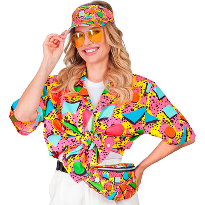 "The 80s FUNKY FASHION - funky pink" (Hemd)