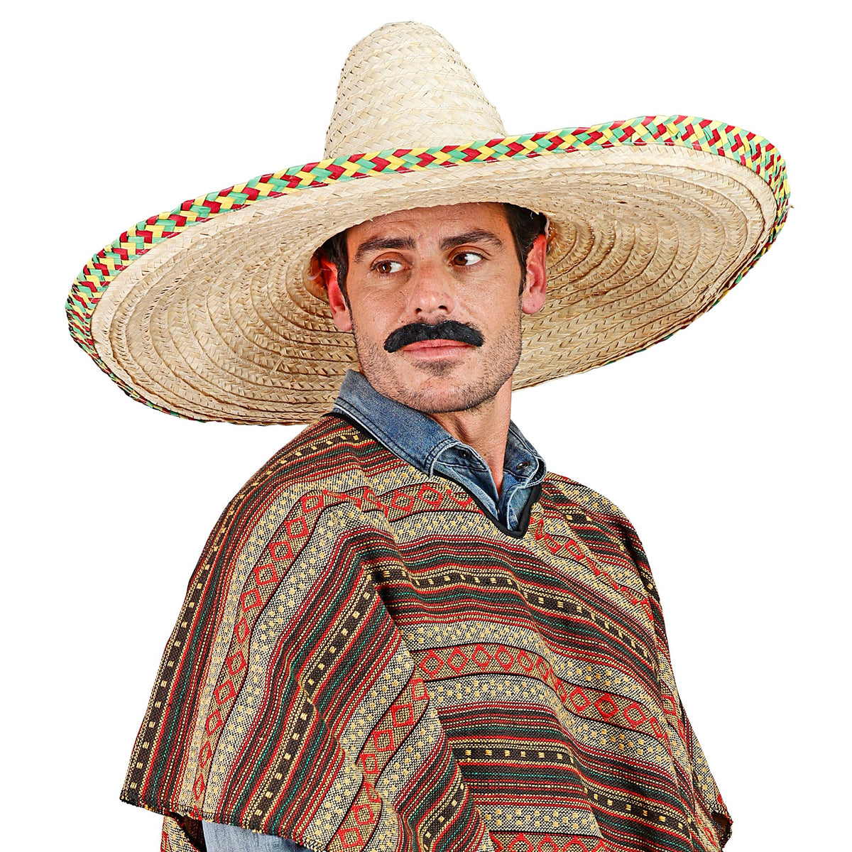 "MAXISOMBRERO MIT DEKORATIONEN" 65cm