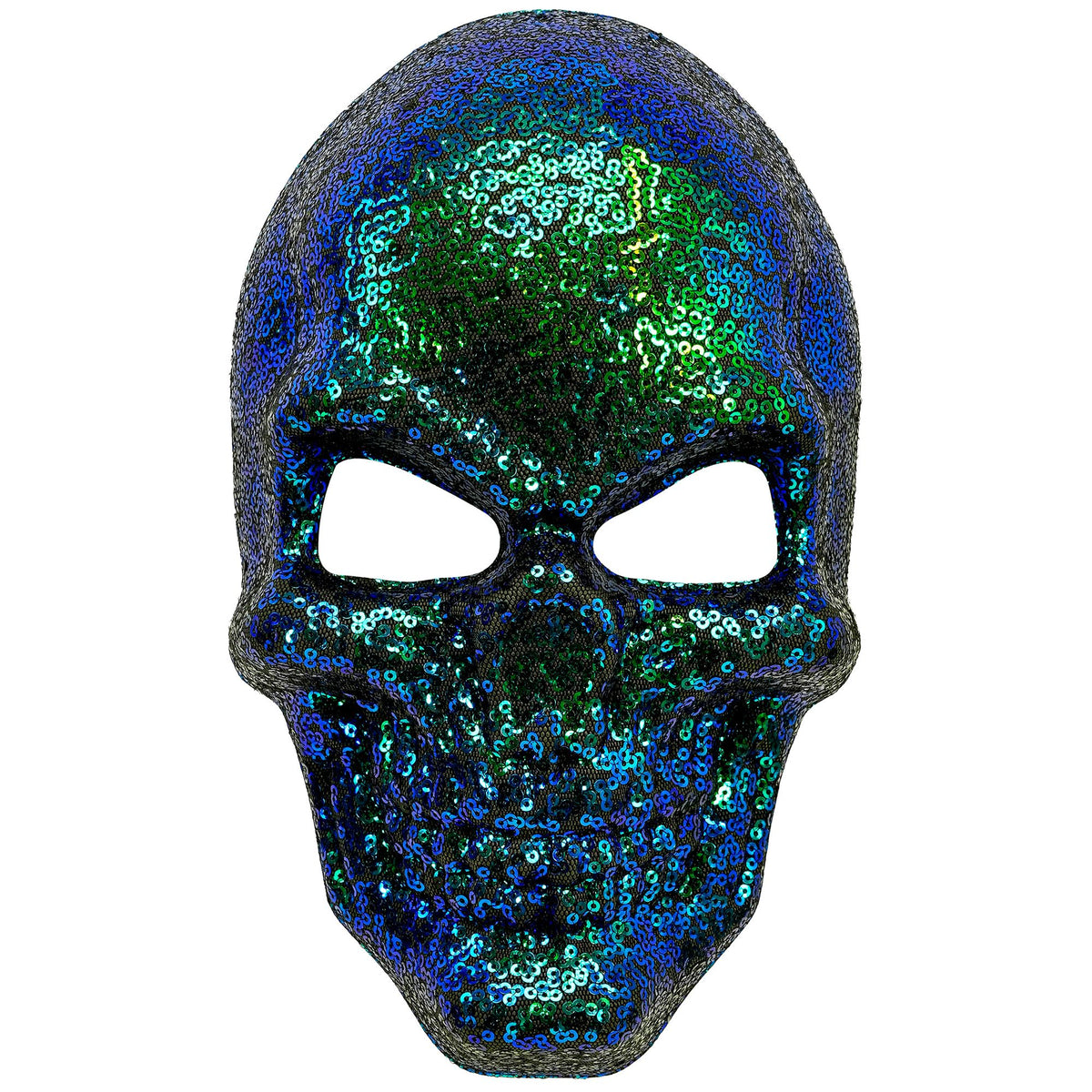 "PAILLETTEN TOTENKOPFMASKE"