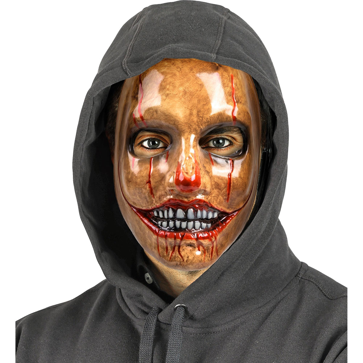 "PSYCHO CLOWN MASKE AUS PLASTIK"