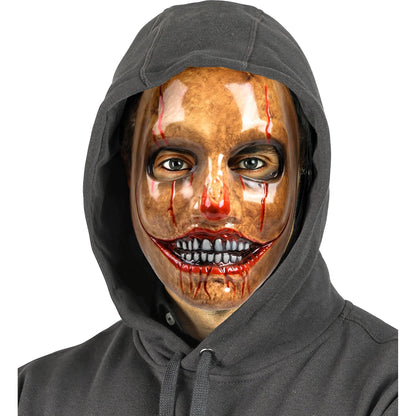 "PSYCHO CLOWN MASKE AUS PLASTIK"