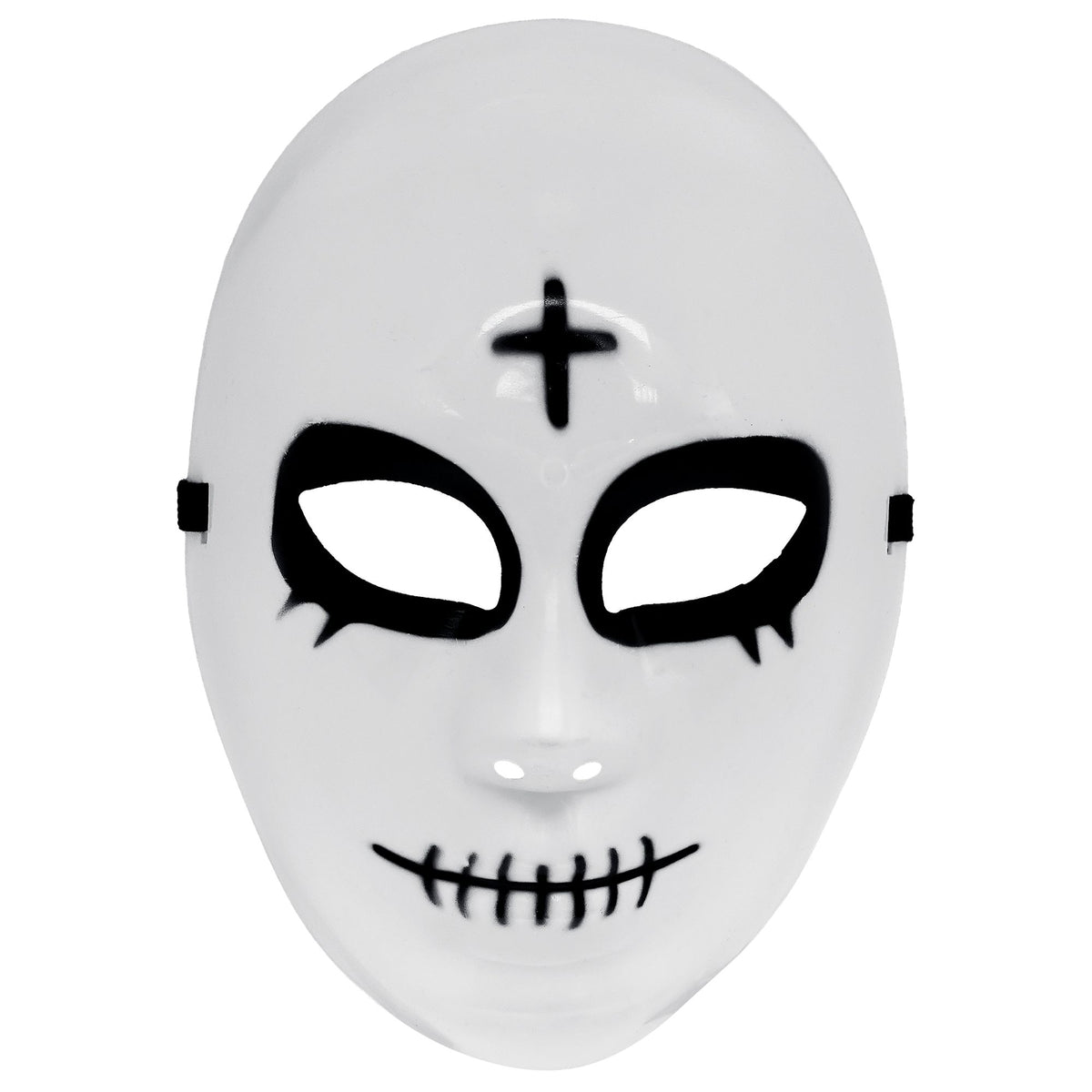 "SATANISTISCHE MASKE AUS HARDPLASTIK"