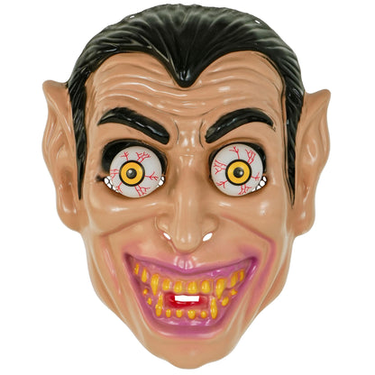 "VAMPIRMASKE MIT WACKELAUGEN AUS HARDPLASTIK"