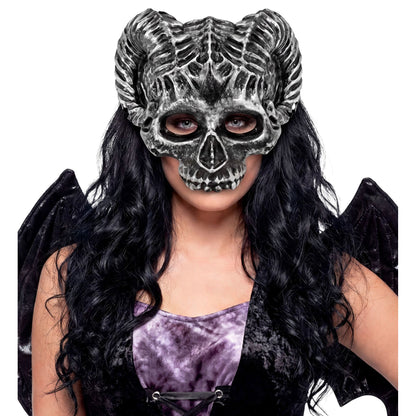 "WIDDER TOTENKOPMASKE AUS HARDPLASTIK"