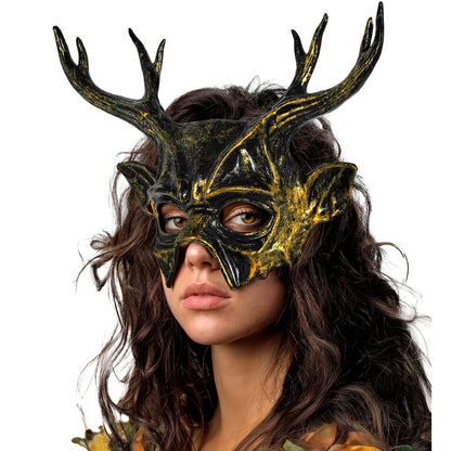 "BAPHOMET MASKE AUS HARDPLASTIK"