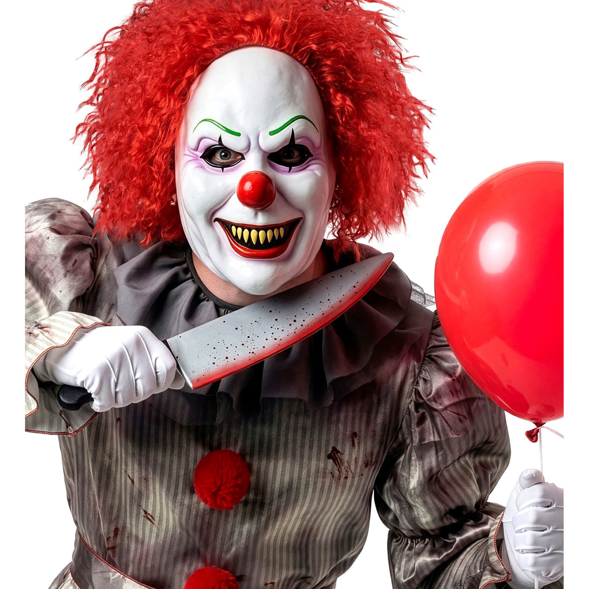 "KILLER CLOWN MASKE AUS LATEX"
