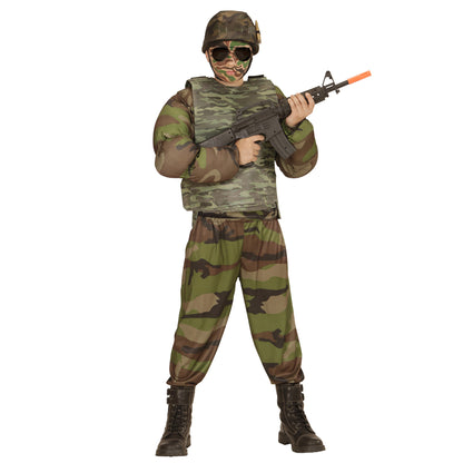 "SCHUSSSICHERE WESTE CAMOUFLAGE" Kindergröße