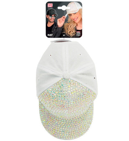 "PERLEN STRASS BASECAP"