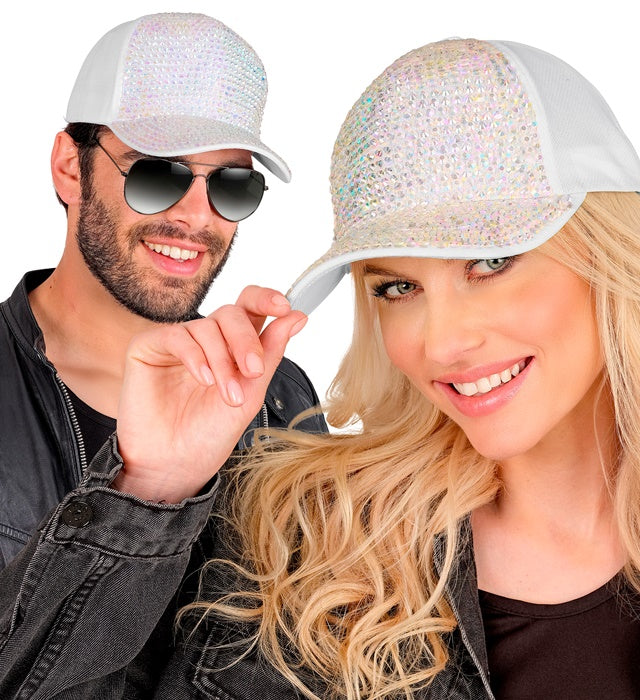"PERLEN STRASS BASECAP"