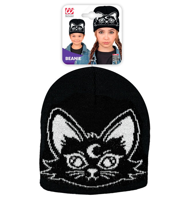 "KATZEN BEANIE MÜTZE" in Kindergröße