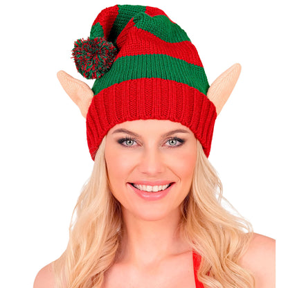 "GESTRICKTE ELFENMÜTZE - SANTAS KLEINE HELFER"