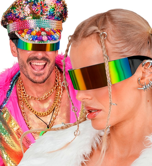 "REGENBOGEN SPIEGELBRILLE"