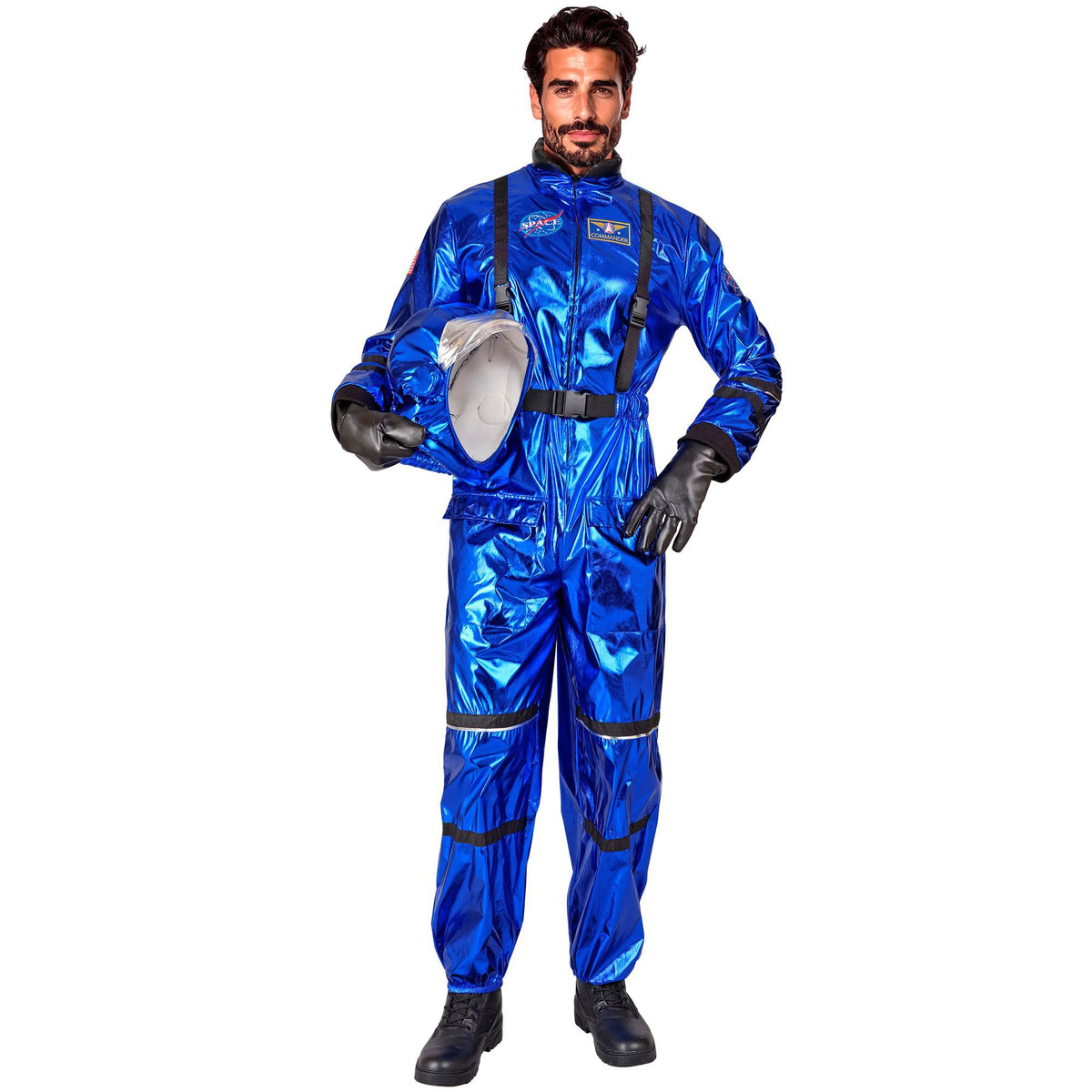 "BLAUER ASTRONAUT" (Overall, Helm)