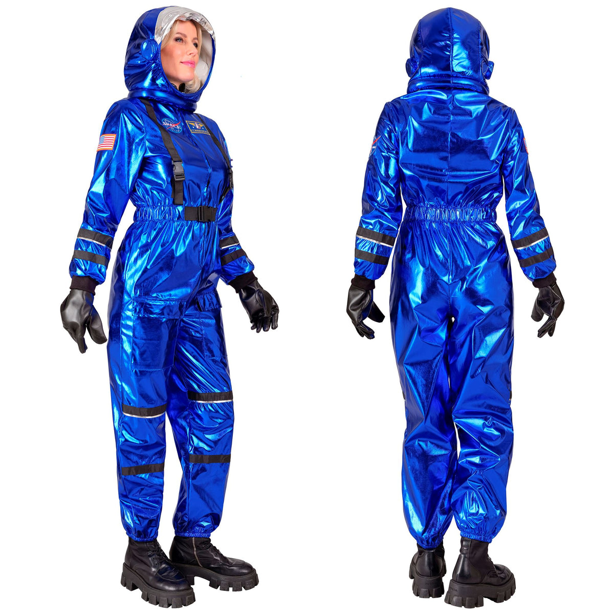 "BLAUER ASTRONAUT" (Overall, Helm)