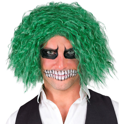 "GRÜNE KILLERCLOWN PERÜCKE" in Box