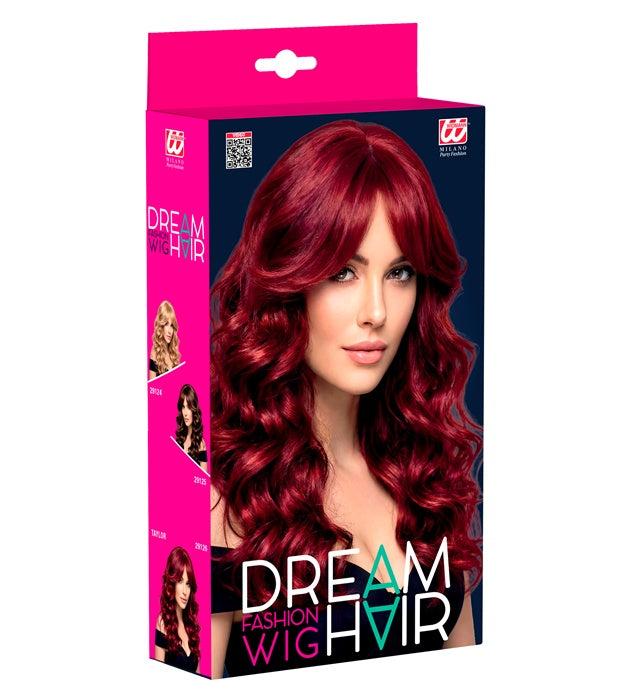 "PERÜCKE TAYLOR ROT IN DREAM HAIR QUALITÄT" in farbiger Box