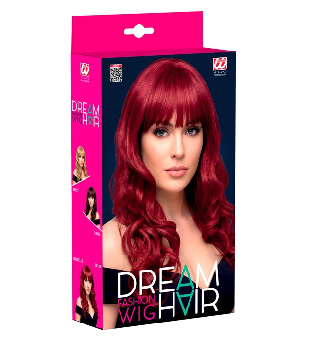 Widmann Perücke Michelle Bordeaux Dream Hair in farbiger Box