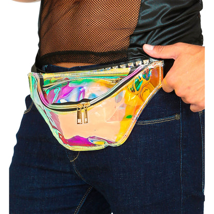 "80er JAHRE HOLOGRAFISCHE GÜRTELTASCHE"