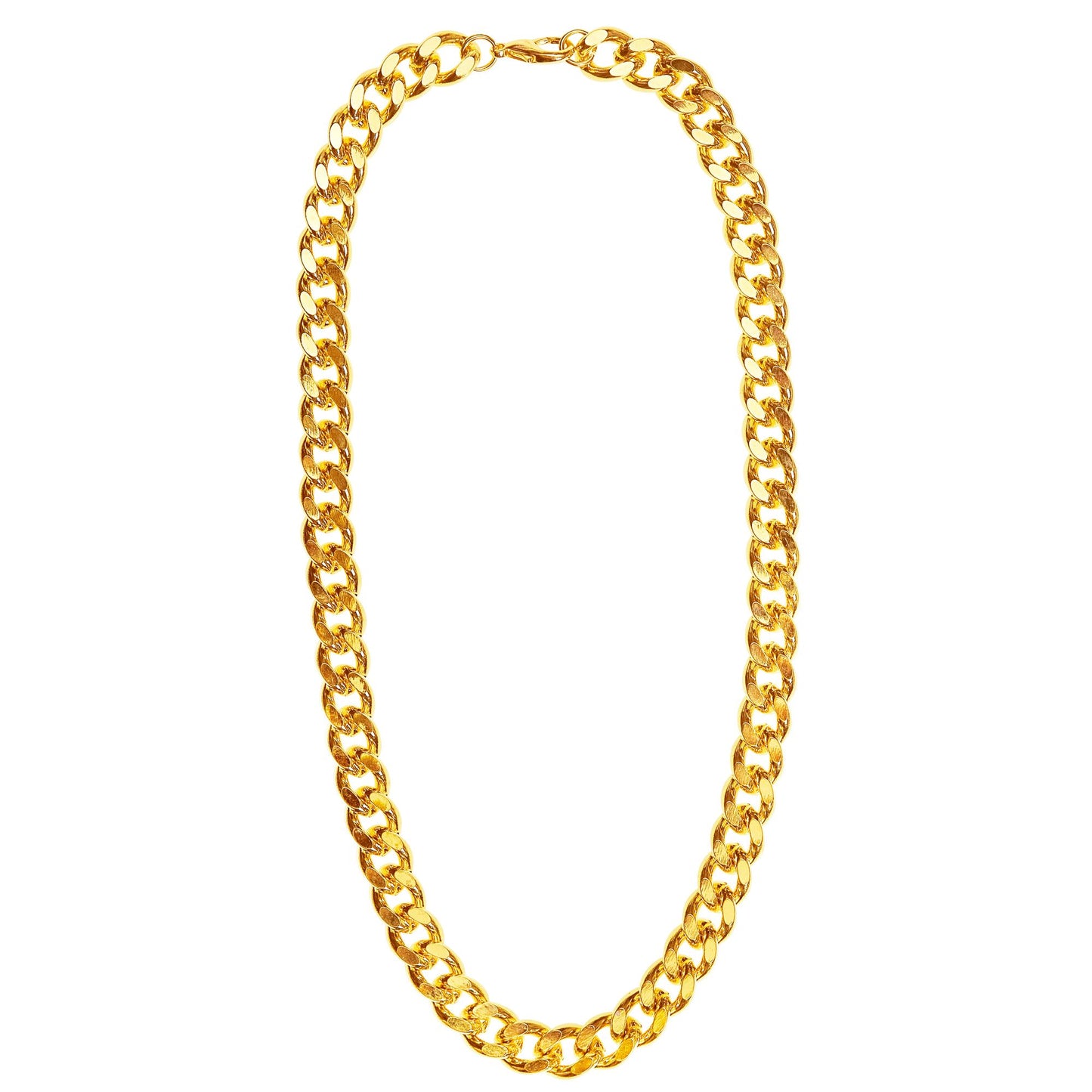 Goldene Halskette 60 cm – Elegantes Accessoire für Fasnacht & Mottoparty