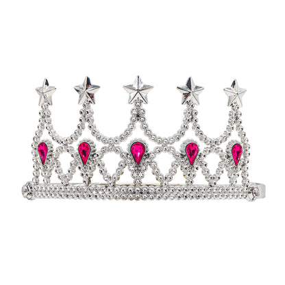 Widmann silberne Tiara mit Edelsteinen – Produktansicht