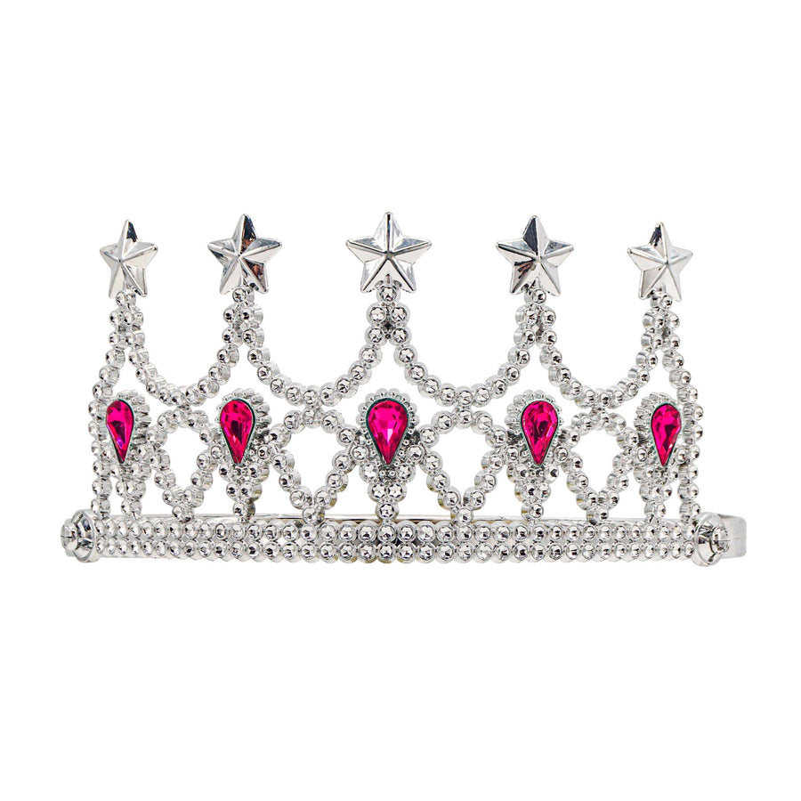 Widmann silberne Tiara mit Edelsteinen – Produktansicht