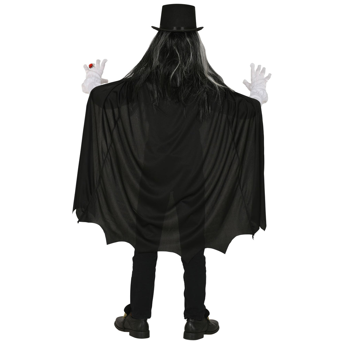 "VAMPIR" (Hemd mit Weste und Jabot, Umhang mit Kragen)