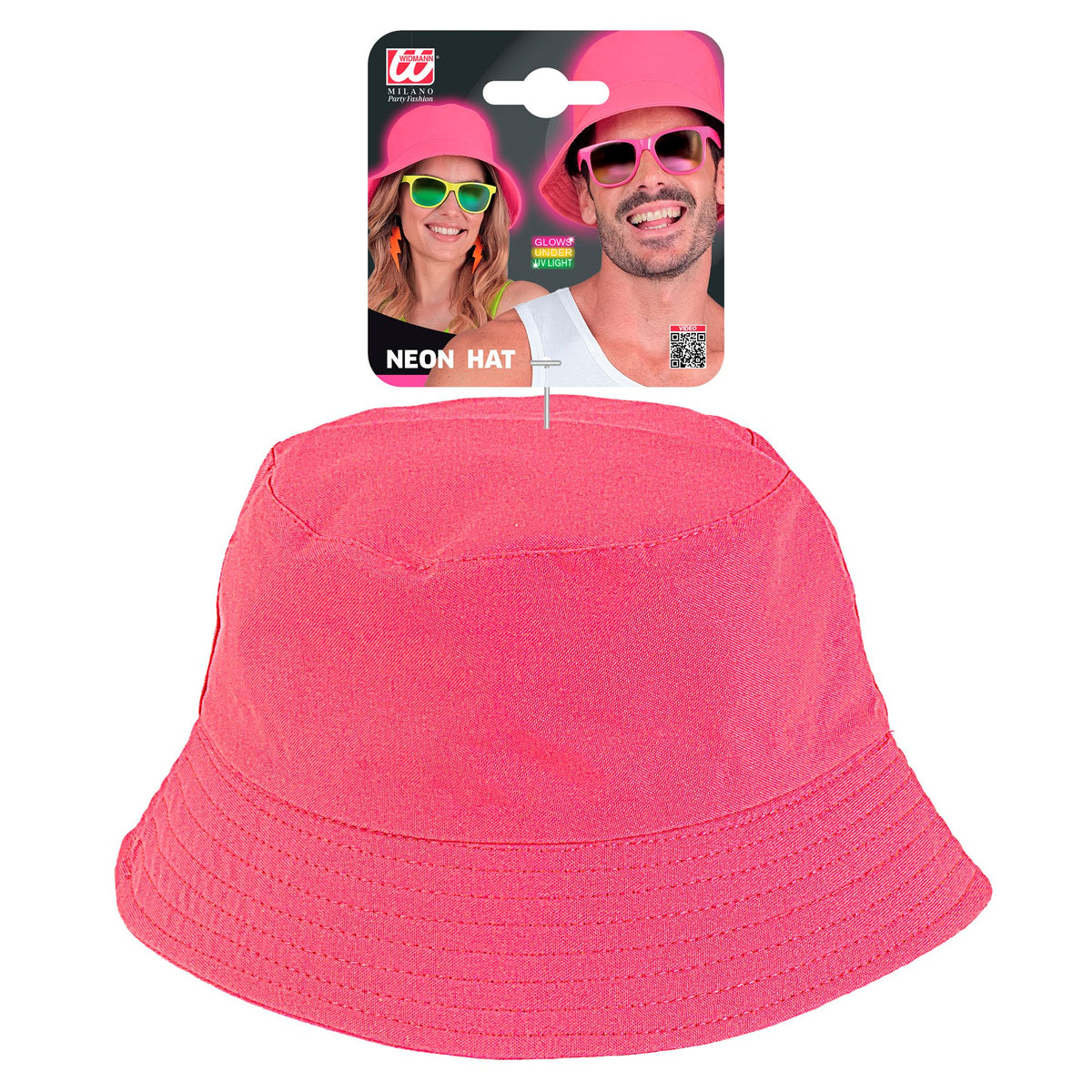 "NEON PINKER ANGLERHUT"