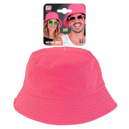 "NEON PINKER ANGLERHUT"