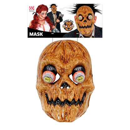 "KÜRBISMASKE MIT WACKELAUGEN"