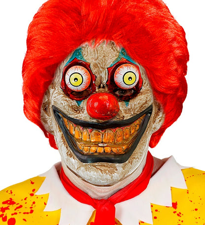 "CLOWNSMASKE MIT WACKELAUGEN"
