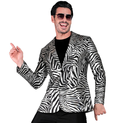 "SILBERNES ANIMAL PRINT PARTY FASHION JACKETT" (Jackett)