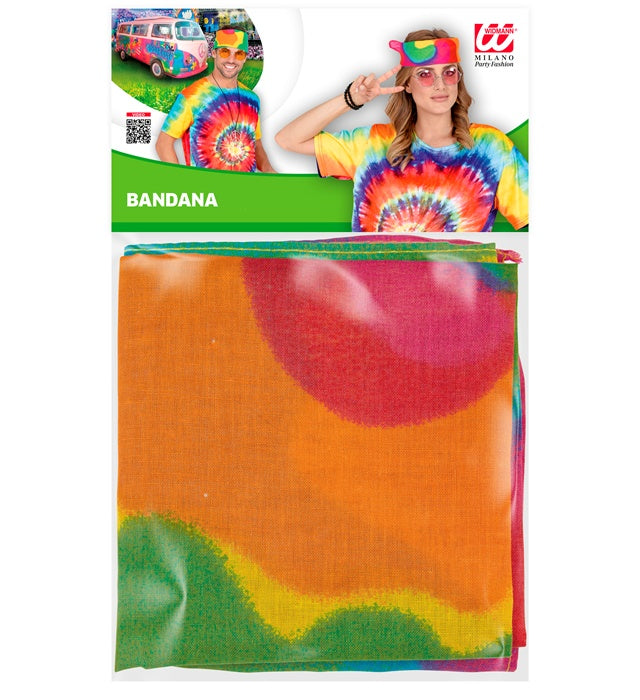 "BANDANA HIPPIE BATIK " 55x55 cm - 100% Bauwolle