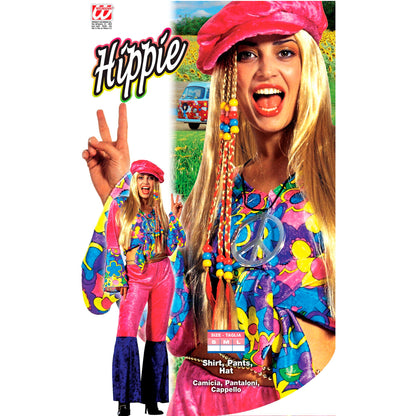 "HIPPIE GIRL" aus Samt (Bluse, Hose, Hut)