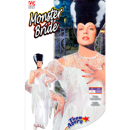 "MONSTER BRAUT" (Kleid, Kopfbedeckung)