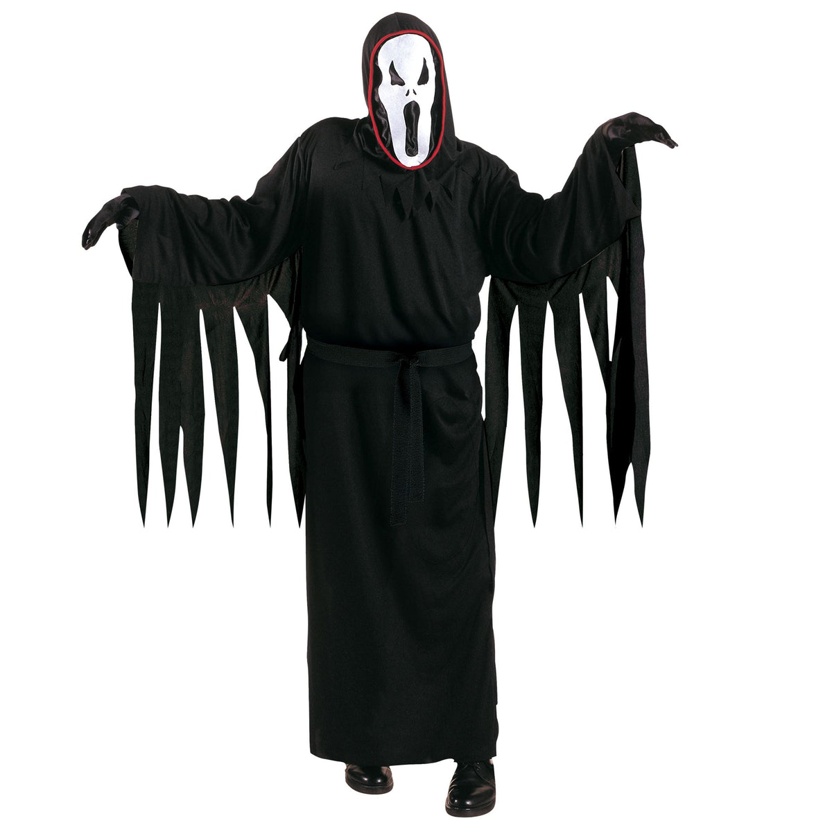 "SCREAMING GHOST" (Tunika, Gürtel, Maske mit Kapuze)