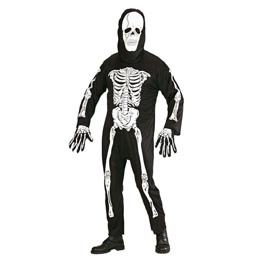 Widmann Skelett Kostüm mit Maske – Produktansicht