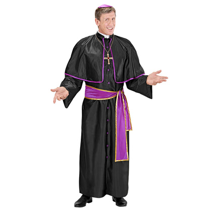 "KARDINAL" (Robe mit Pelerine, Gürtel, Kalotte)