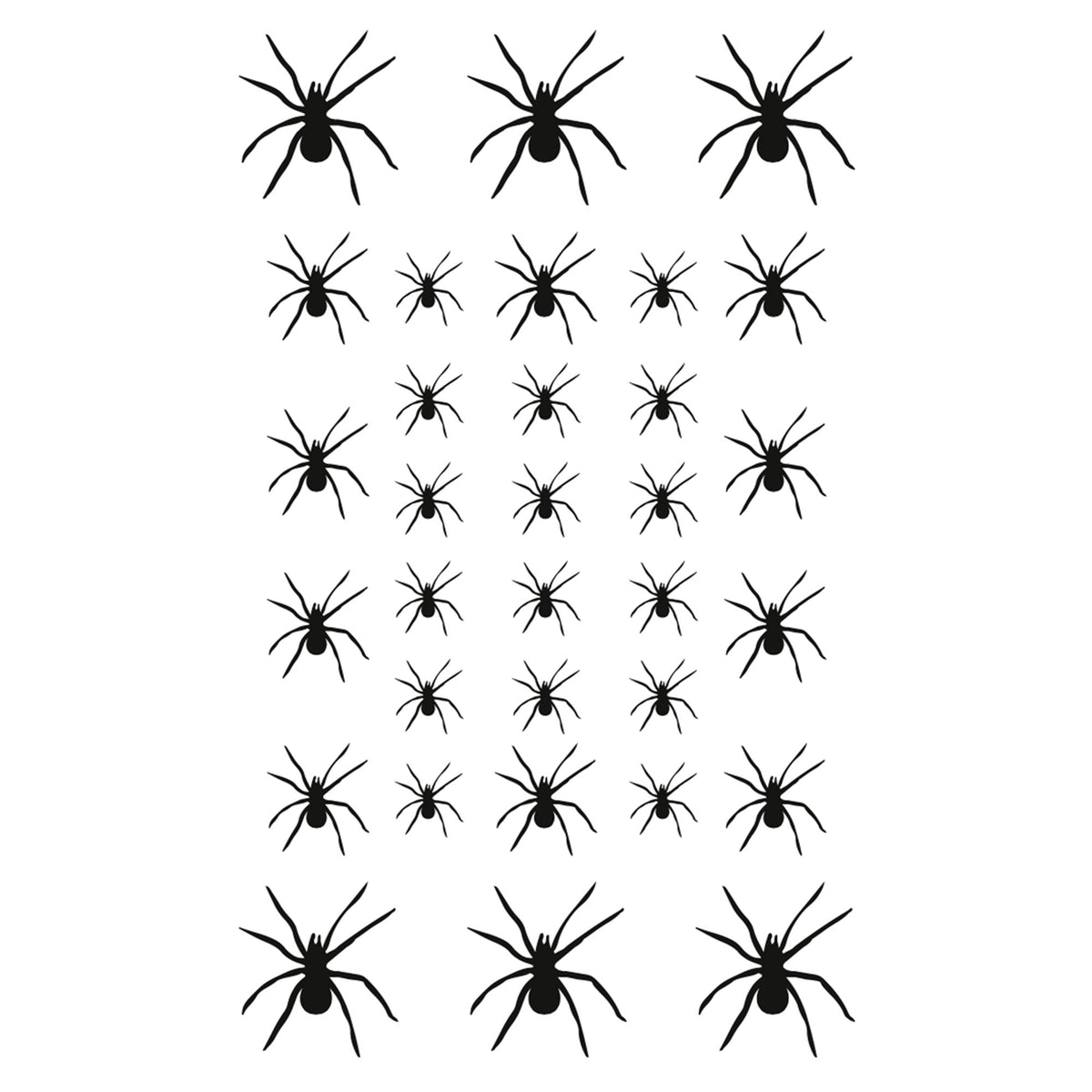 "SPINNEN TATTOOS / STICKER" (32 Spinnen)