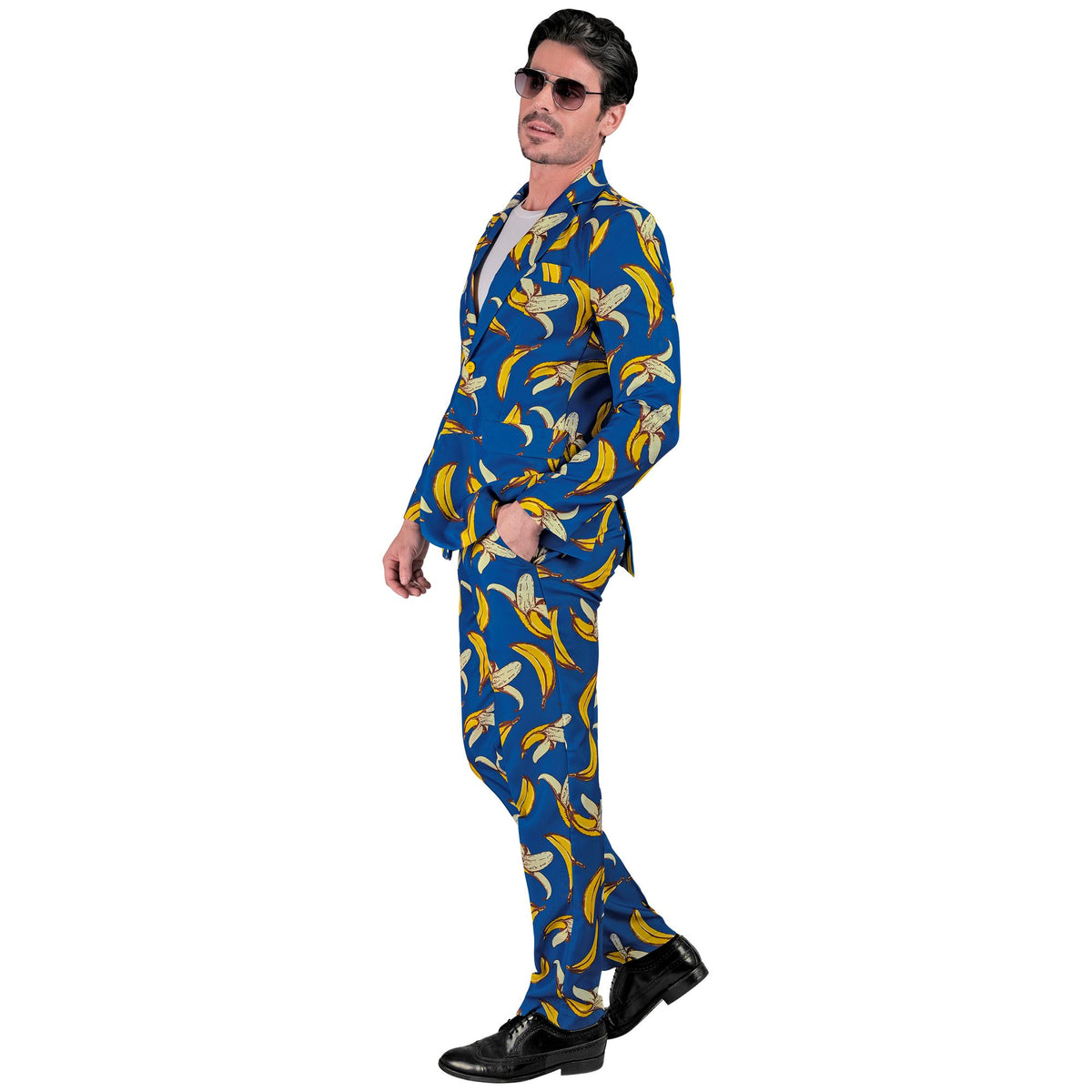 "NEON BANANE PARTY FASHION ANZUG" (Jackett, Hose)