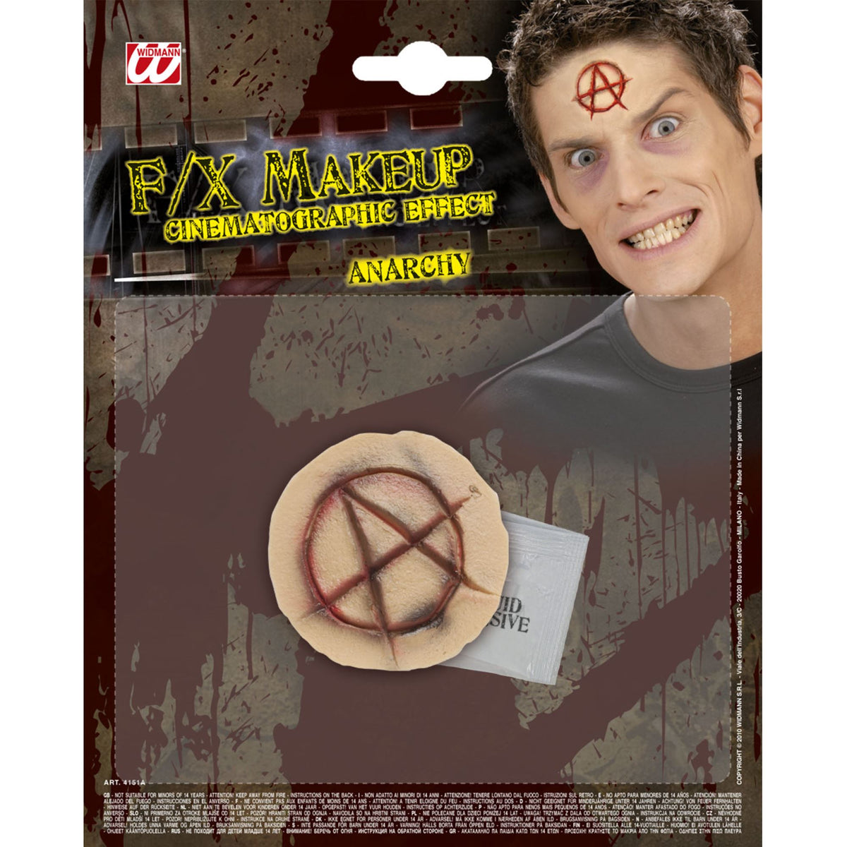 "ANARCHIE SYMBOL" professionelle Qualität mit Klebstofftube